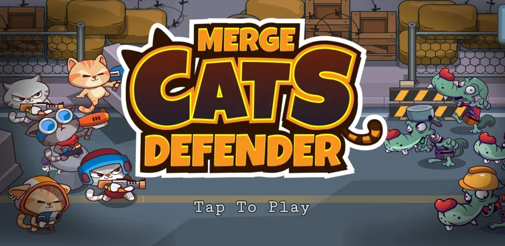 Merge Cats Defender key art