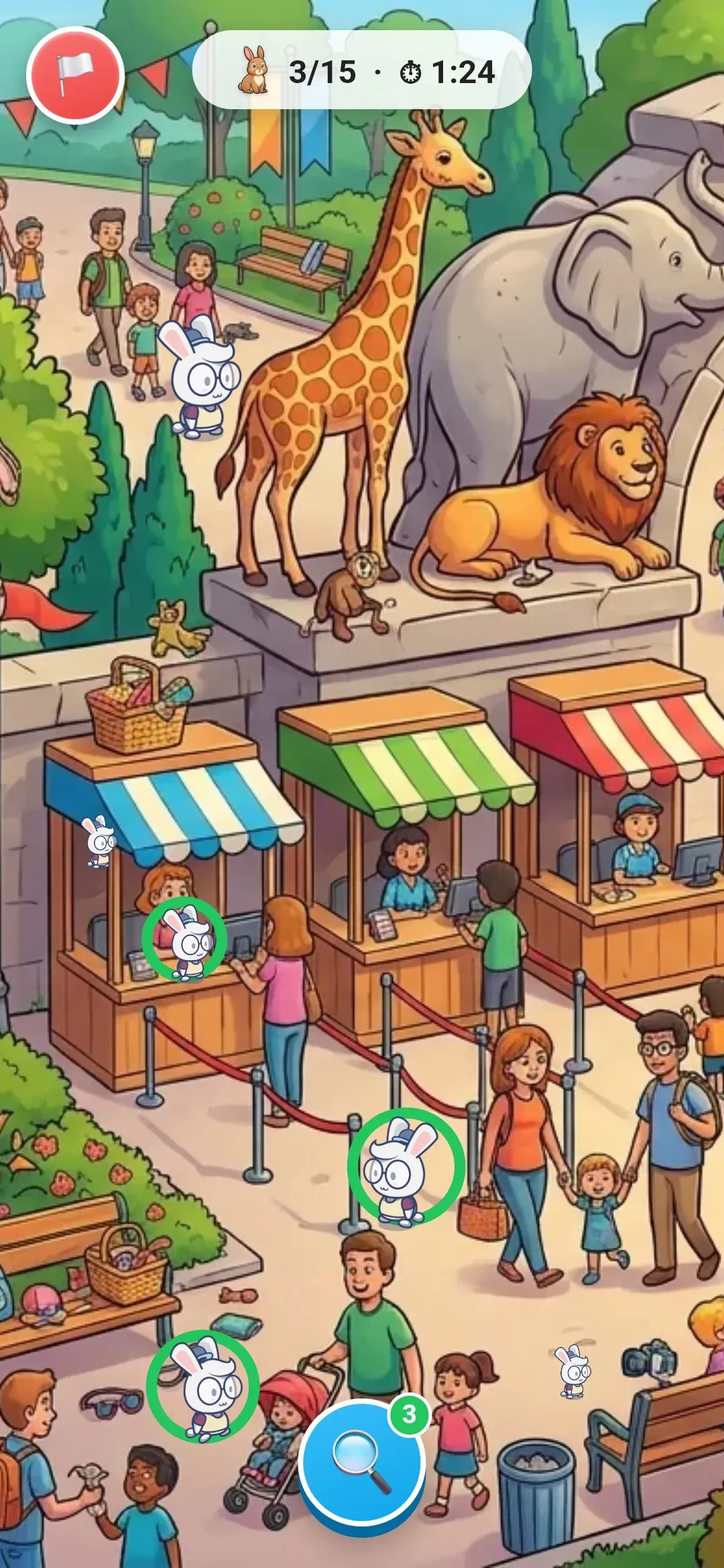 Catch the Rabbit screenshot 1