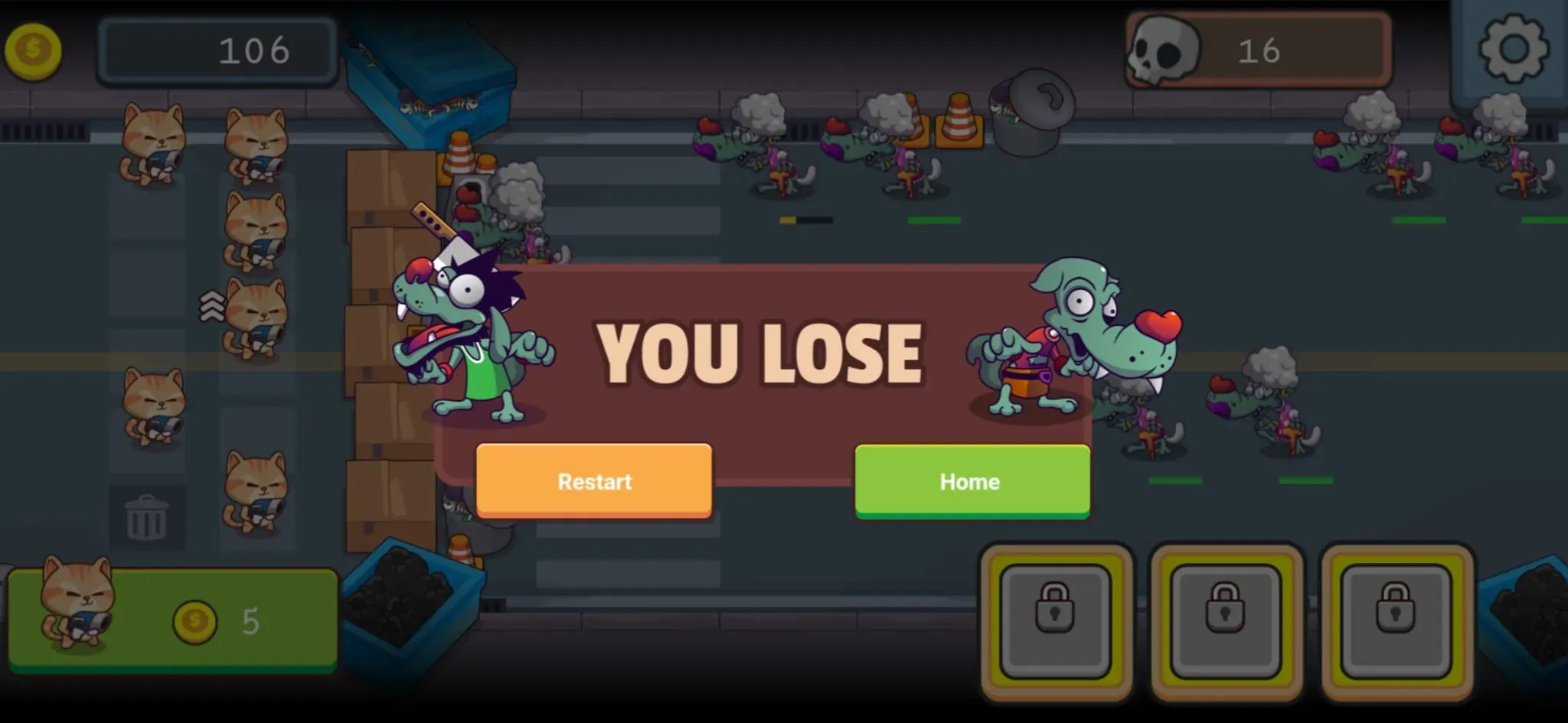 Merge Cats Defender screenshot 5