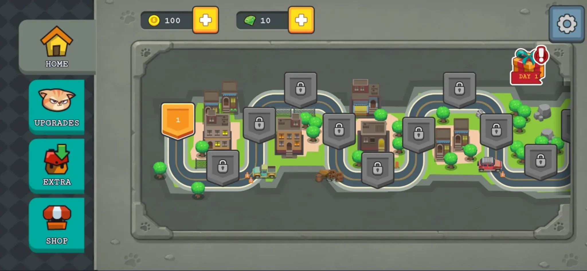 Merge Cats Defender screenshot 3