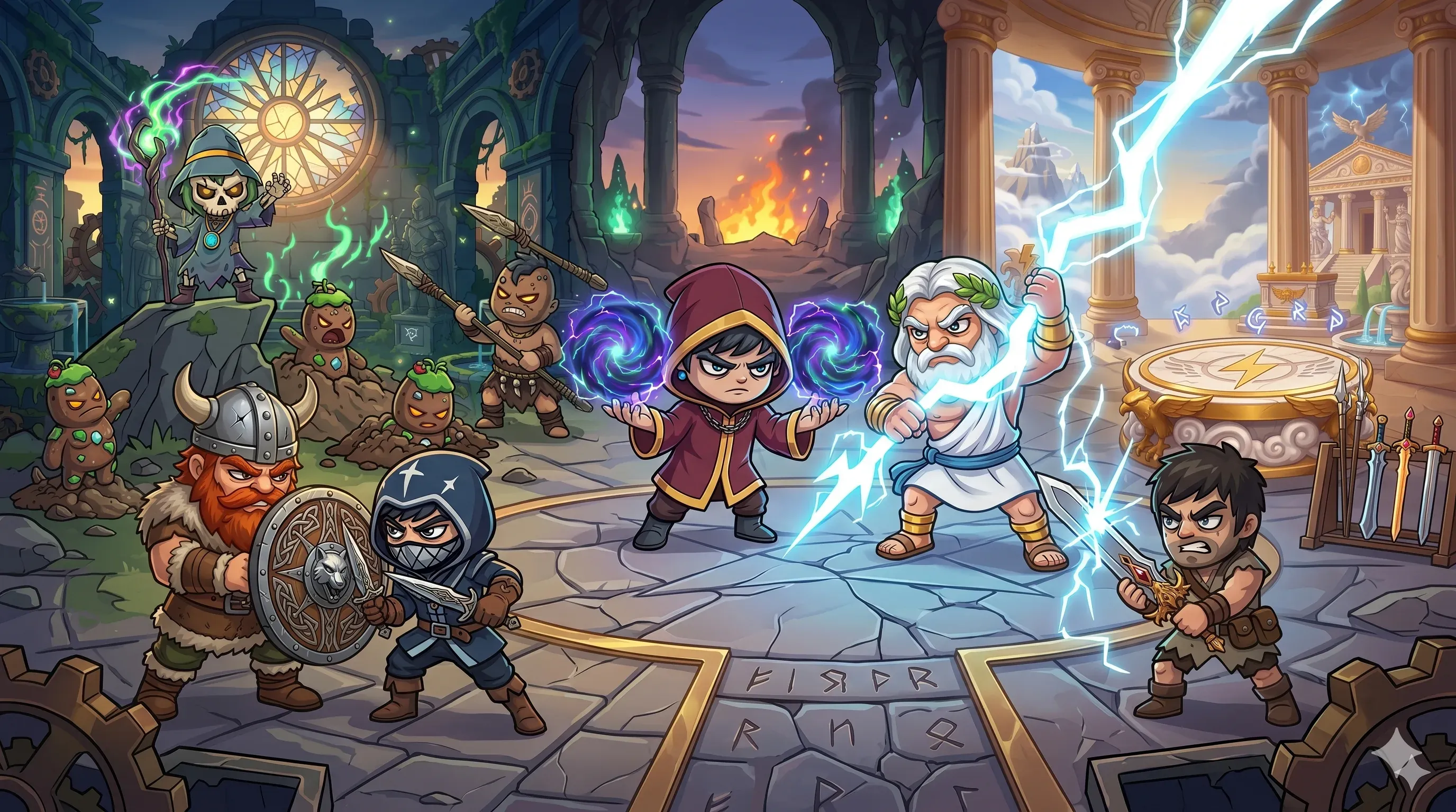HeroBond — the eight heroes